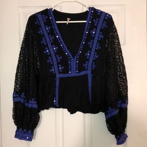 Free People Babydoll Top